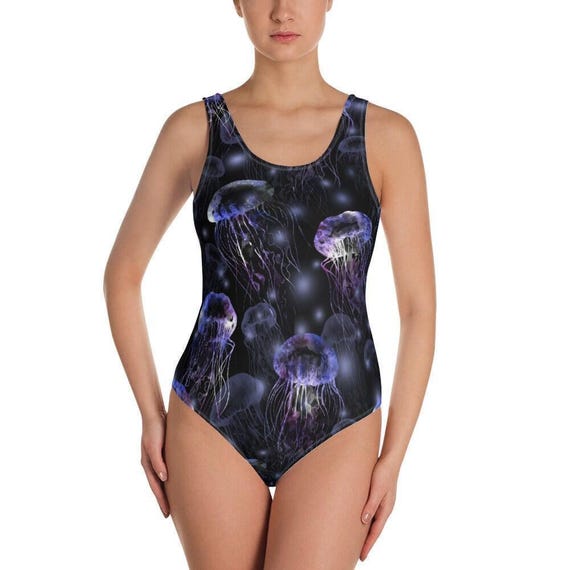 Jellyfish Swimsuit, Ocean Bikini, Womens Kids Mens Sea Creature