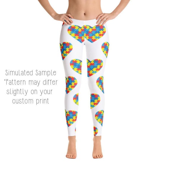 Autism Heart Puzzle Autism Awareness Youth Sweatpants Youth Fleece Pants Boys Athletic Pants Black