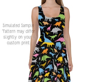 dinosaur print dress womens|OFF 71 