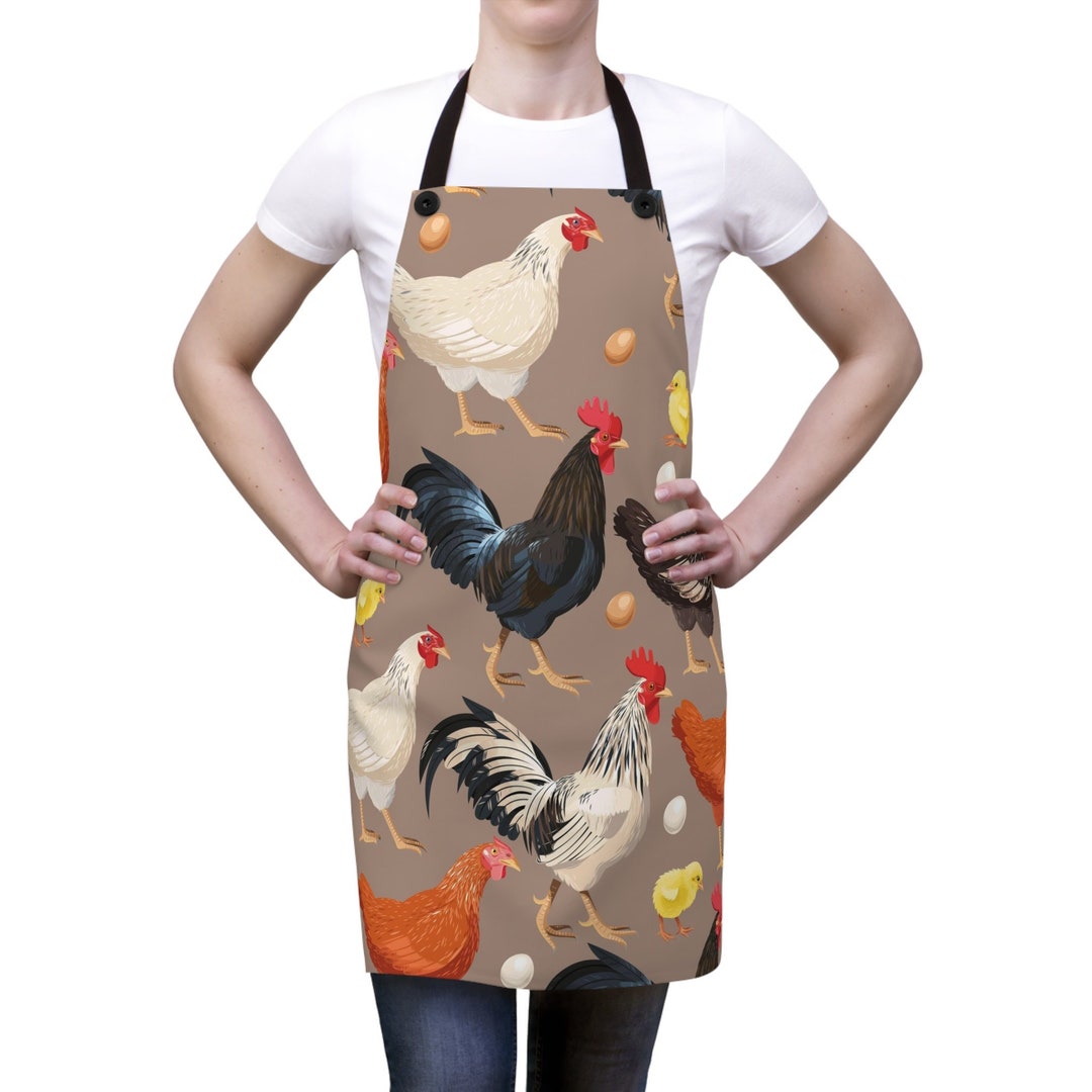 Chickens APRON Cooking, Baking, Bakery, Chef, Kitchen, Dining, Garden