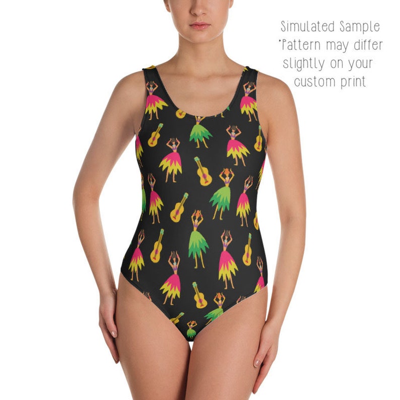 hula girl bathing suits