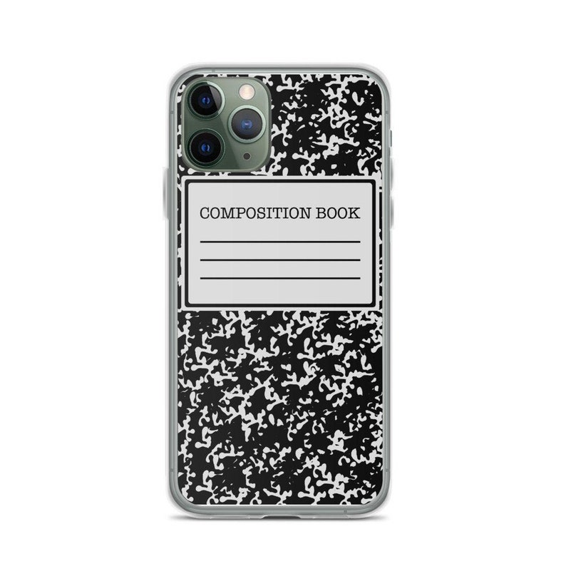 Composition Notebook Phone Case Cover Apple Iphone - Etsy