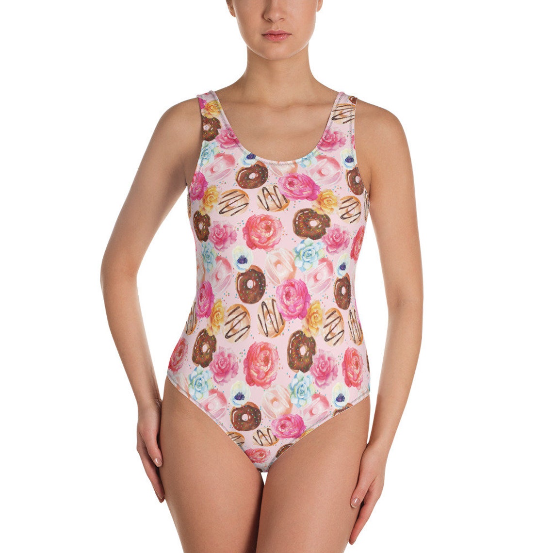 Donut Bathing Suit - Pink