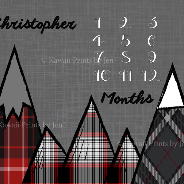 Lumberjack Calendar Etsy