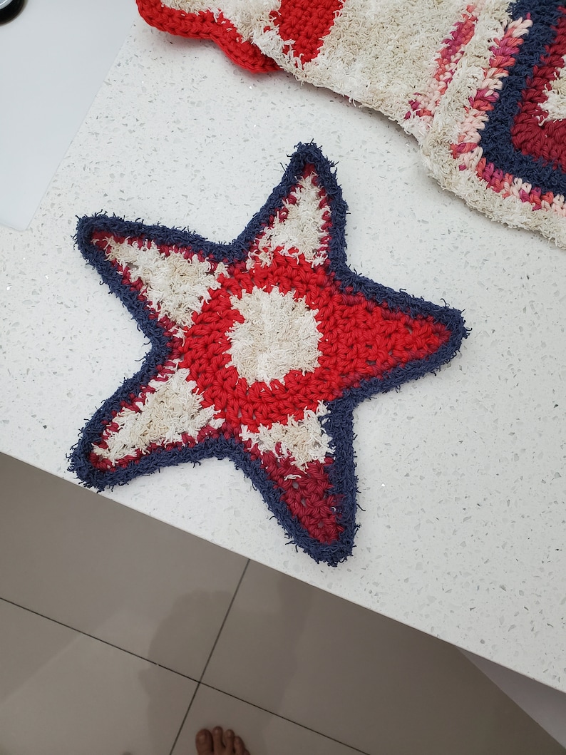 Crochet Dishcloth Patterns. Instant Pdf Download. Illustrated. Etsy