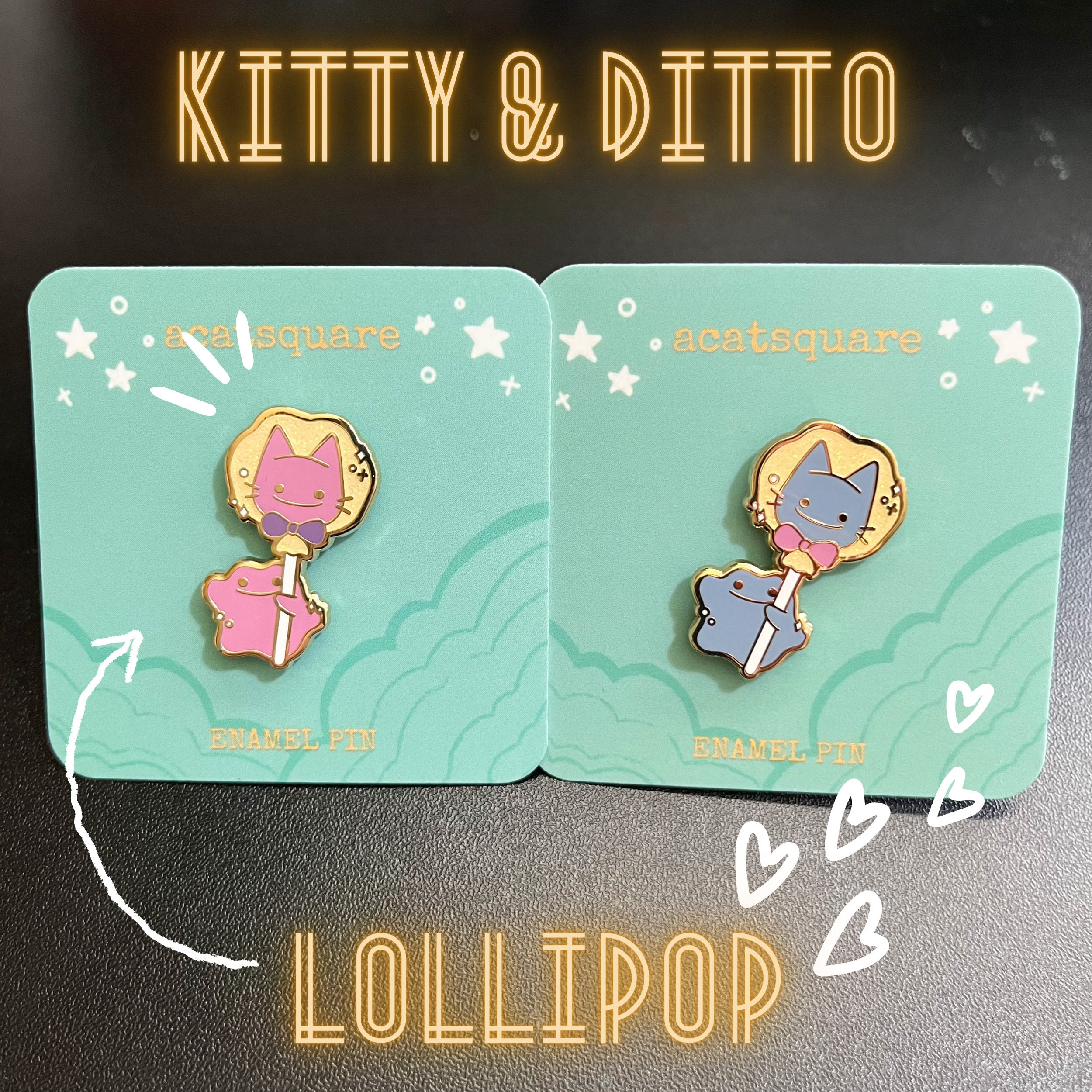 Pokemon Ditto Cute Jelly Badge Pins - Ghibli Store