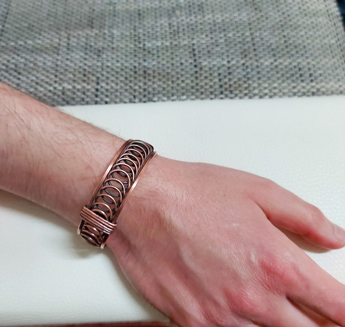 bracelet-jonc-en-cuivre-pour-homme-etsy-france