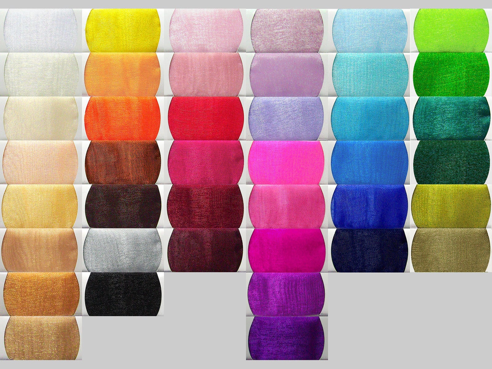 Organzastoff - Organza uni L720a