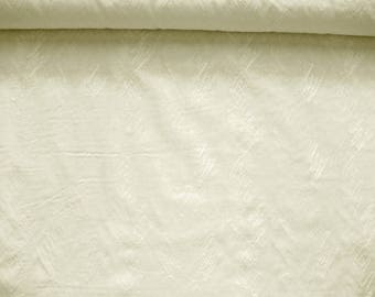 Baumwollstoff 80605 in creme - bestickt