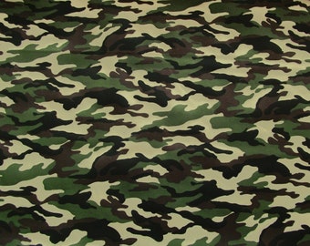 Army-Stoff Camouflage L748-4 in natur-oliv-dunkelbraun-schwarz