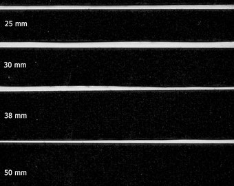 Klettband Standard zum Annähen in schwarz Nr. 91668 (1,60-3,80 EUR/m)