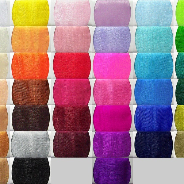 Tessuto organza - Organza uni L720a