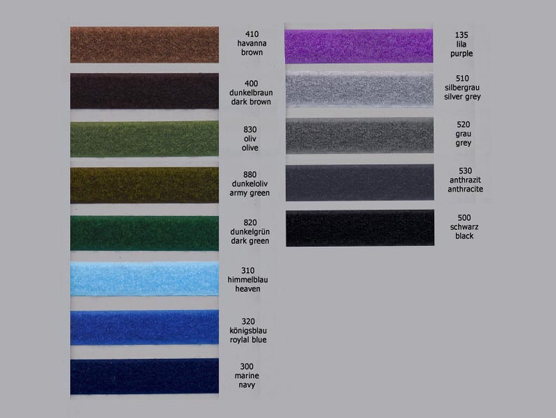 Premium hook and loop fastener for sewing, No. 92665, width 20 mm (EUR 2.00/meter) image 3