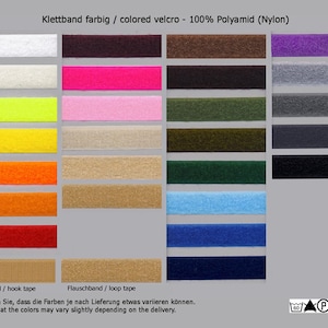 Klettband Premium zum Annähen Nr. 92665, Breite 20 mm (2,00 EUR/m)