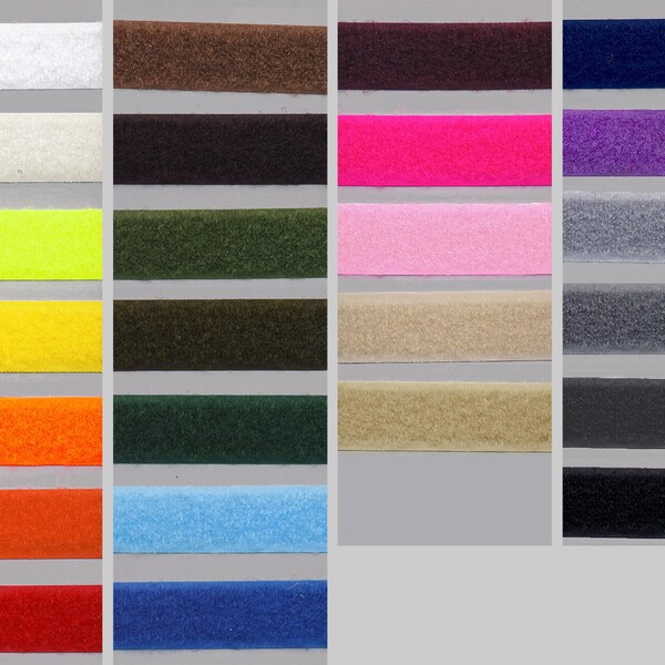 Nastro in velcro premium da cucire sul n. art. 92665, larghezza 20 mm (2,00 EUR/metro)