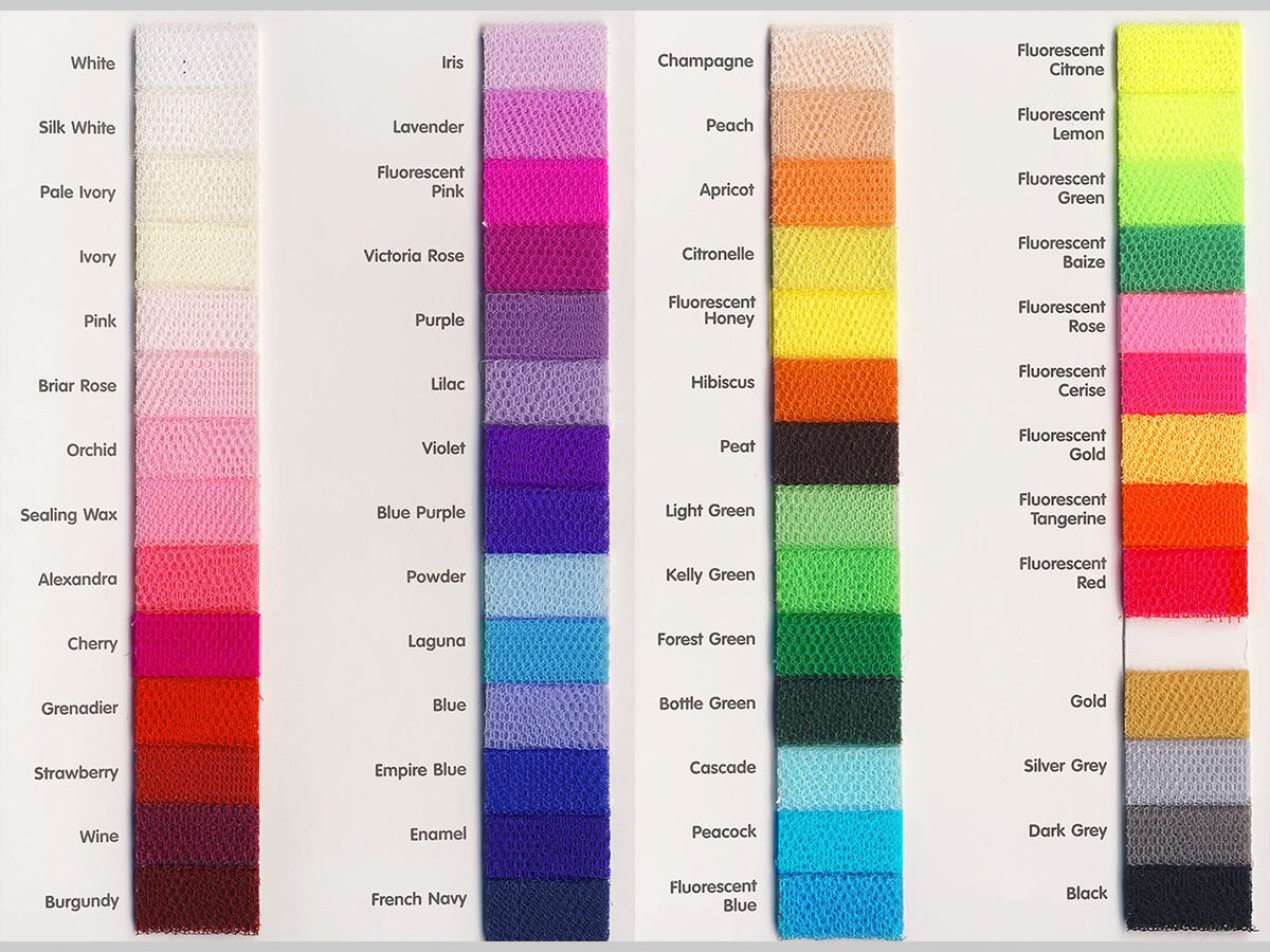 Tulle fabric - tulle uni L722
