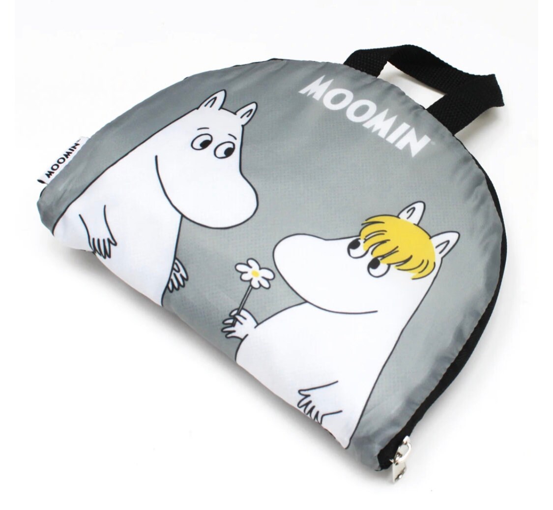 Moomin Backpack Bagmoomin Lover Fold Away Back Pack Eco Etsy