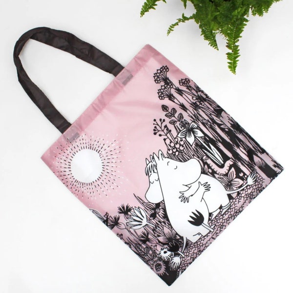 Moomin eco shopper bag, Moomin love eco shopper