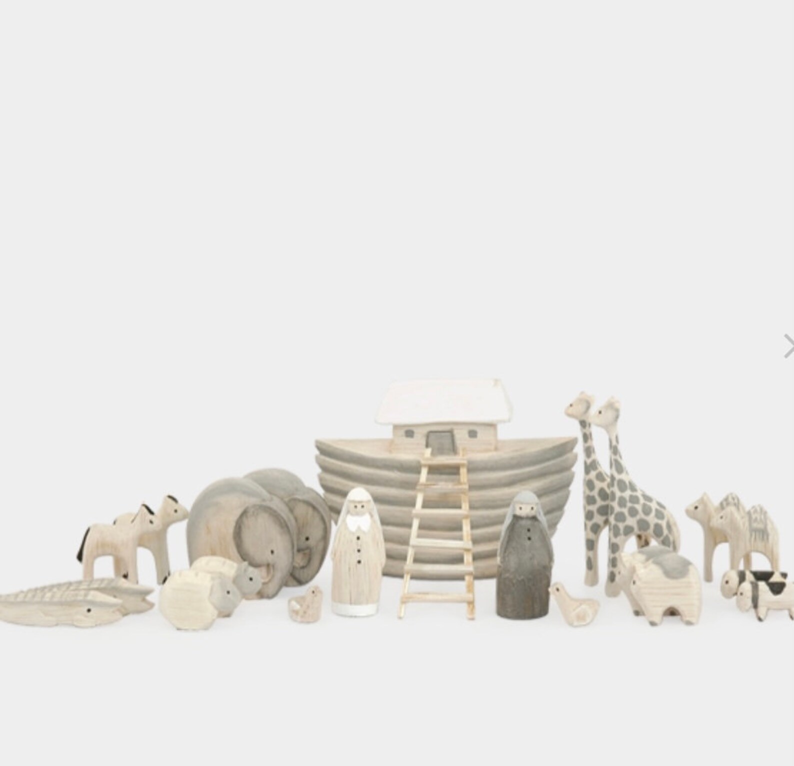 East of India wooden Noahs ark 1545 Etsy