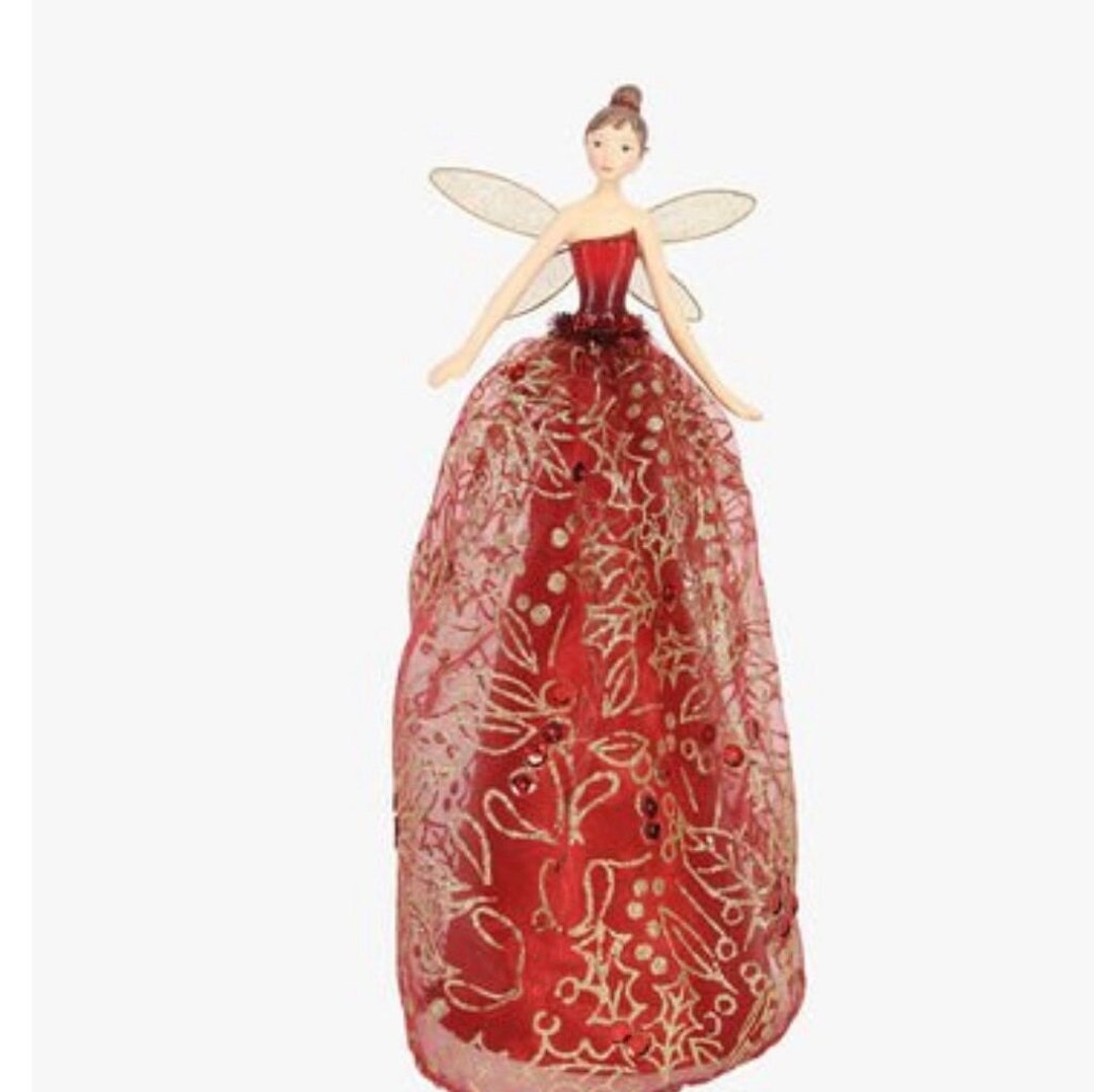 Gisela Graham Christmas Tree Fairy Topper Etsy