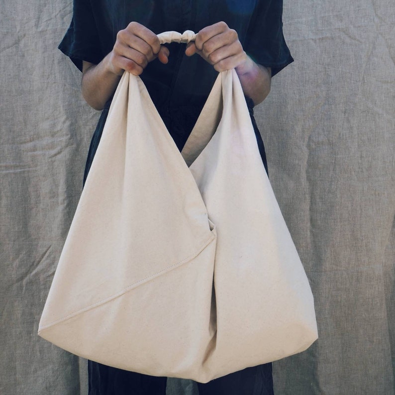 Small and Large Origami Bag PDF Sewing Pattern & Tutorial Etsy