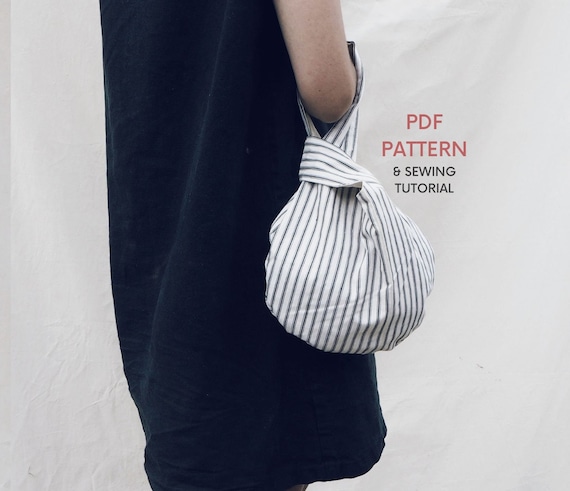 Bolso japones reversible patrones sale