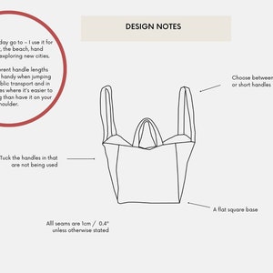 Everyway Tote Bag | PDF Sewing Pattern & Tutorial | Instant Digital ...