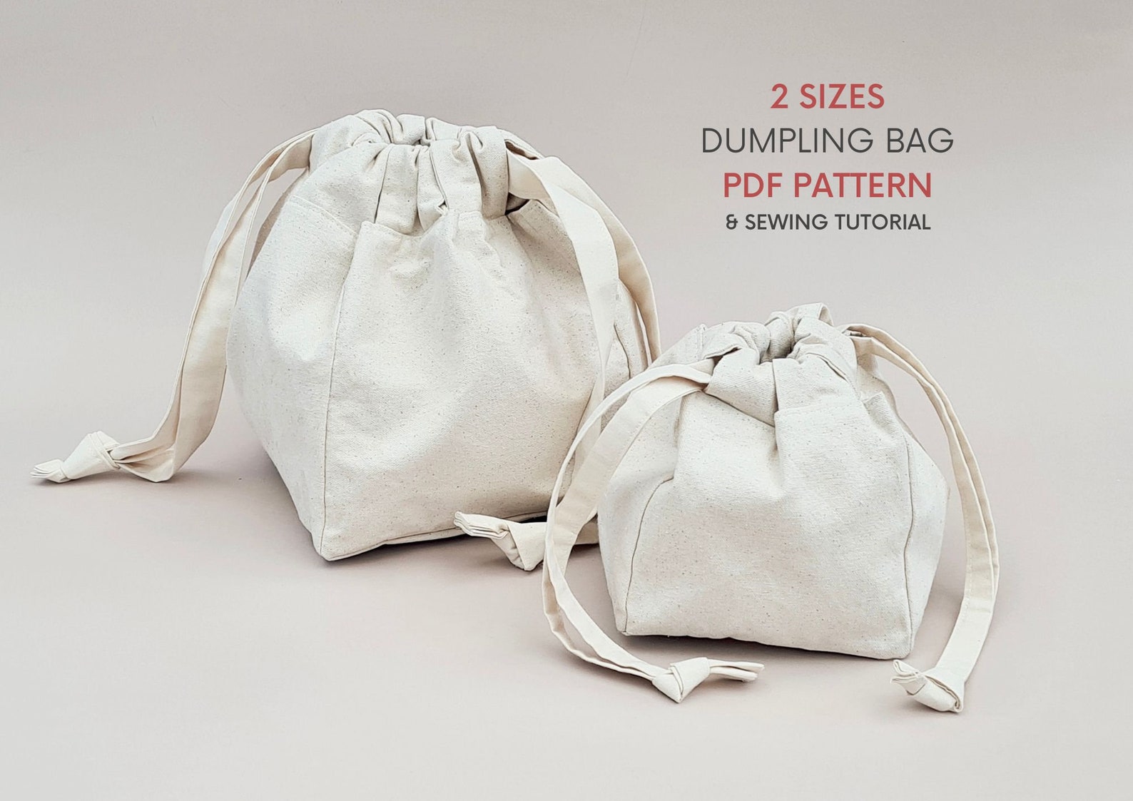 Paper Bag Pattern Printable Pdf 9 in 1 | Bag Pattern Bundle | PDF Sewing Patterns With Tutorial ...