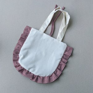 Ruffle Tote Bag | PDF Sewing Patterns With Tutorial | Small Medium ...