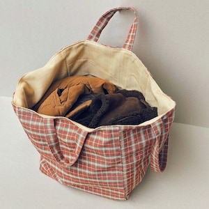Large Everyway Tote Bag | PDF Sewing Pattern & Tutorial | Instant ...