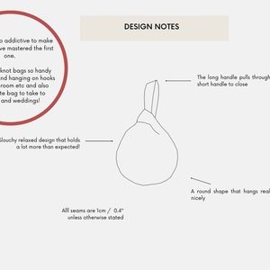 Large Knot Bag PDF Sewing Pattern With Tutorial | Instant Digital ...