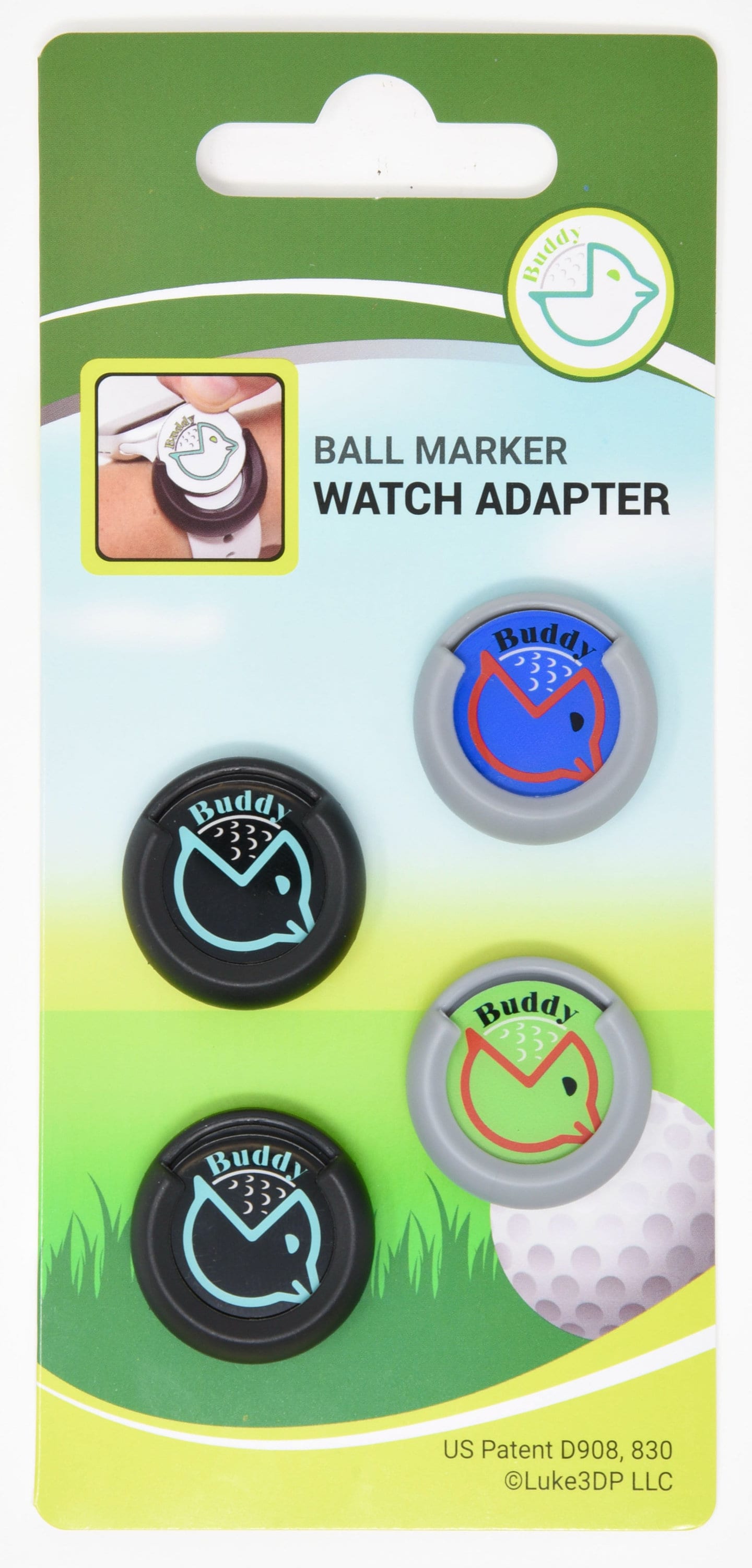 Birdie Buddy TM Golf Ball Marker Holder 4pack Etsy