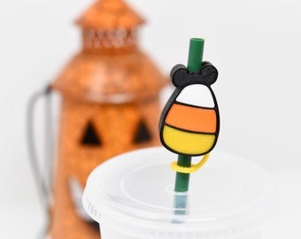 Luke3DP Curt the Candy Corn Straw Topper