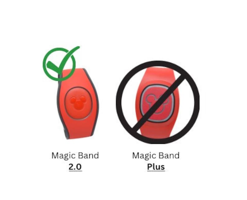 Flexible Watch Adapter Compatible with Disney Magic Band bild 2
