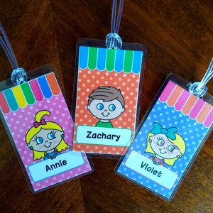 Custom Bag Tag For Kids