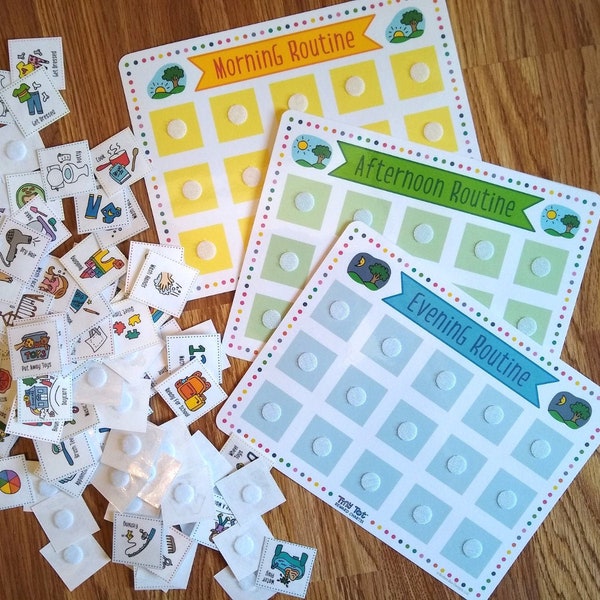Daily Visual Schedule (120 Routine and Activity Cards), Includes Charts