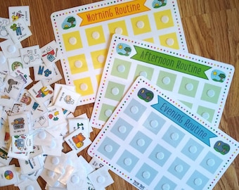 Daily Visual Schedule (120 Routine and Activity Cards), Includes Charts