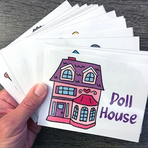 Girl Toy Labels (Set of 20)