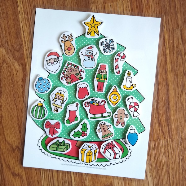 Christmas Tree Advent Calendar For Kids