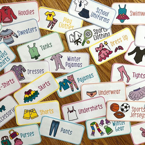 Kids Clothing Labels Etsy