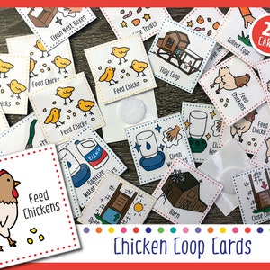 Tarjetas de gallinero