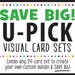 see more listings in the Visual Card Sets section