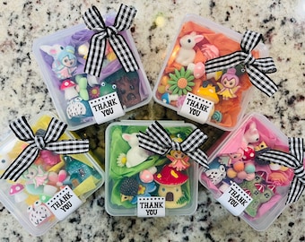 Fairy Themed Premade Party Favors | Pre-Filled Kids Favor Bags | Personalized Goodie/Treat/Favors for Girls Tea/Garden/Fairy Princess Party