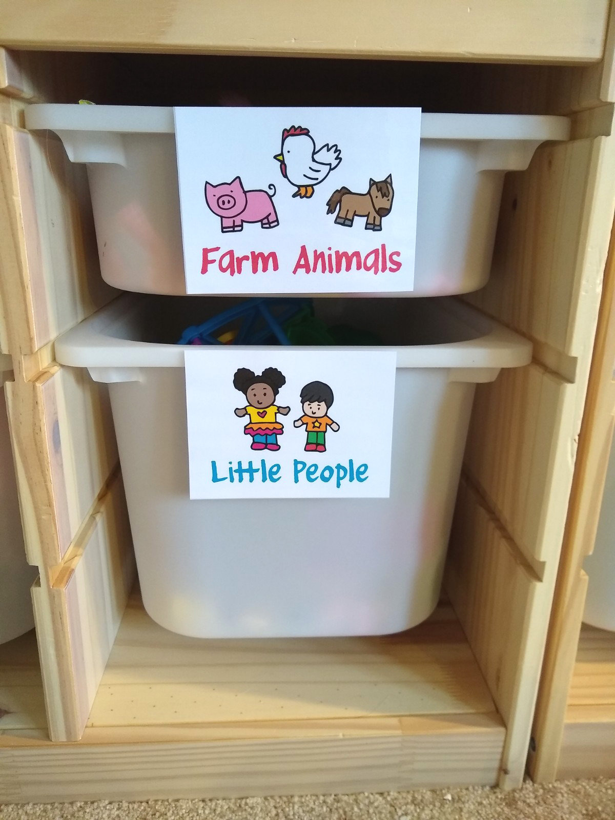 Custom Toy Storage Labels - Etsy