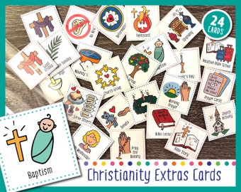 Christianity Extras (Cards For Weekly Calendar)