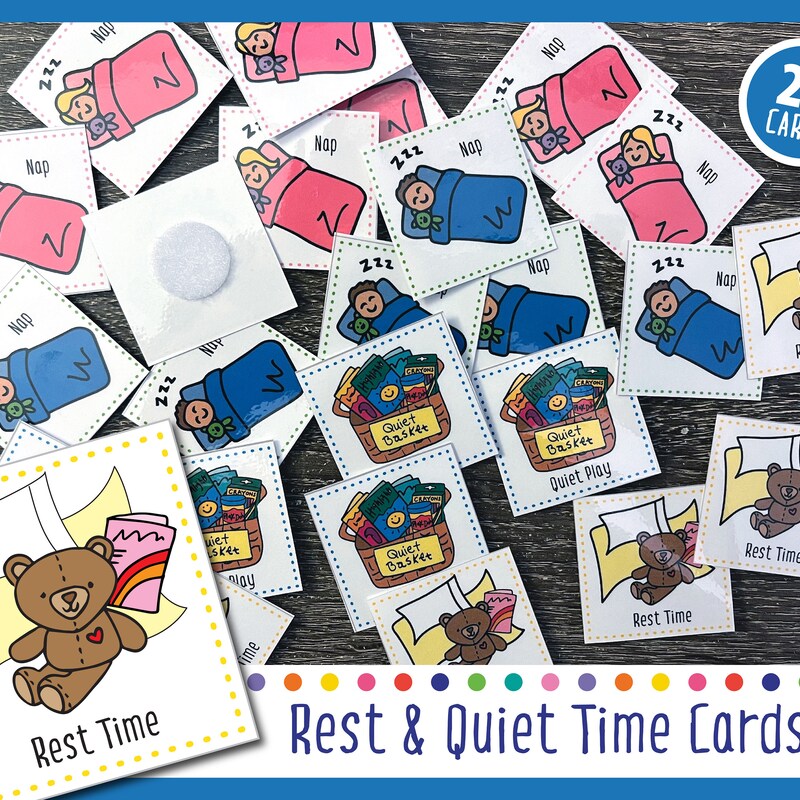 Rest Time Visuals - Etsy
