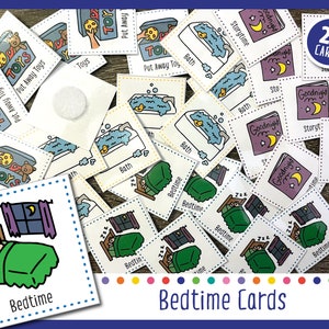 Bedtime (Cards For Weekly Calendar)