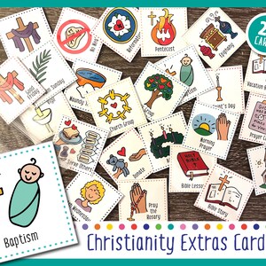 Extras de Cristianismo (cartões para calendário semanal)