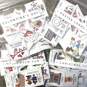 Holiday Fun 96 Card Bundle (Christmas, Halloween, Valentine's Day, Easter)