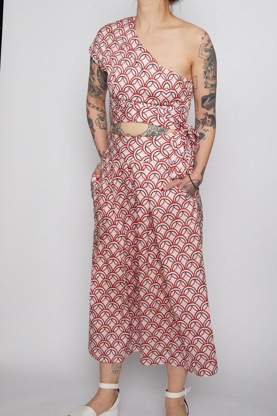 Cute Retro Print Coordinate Set